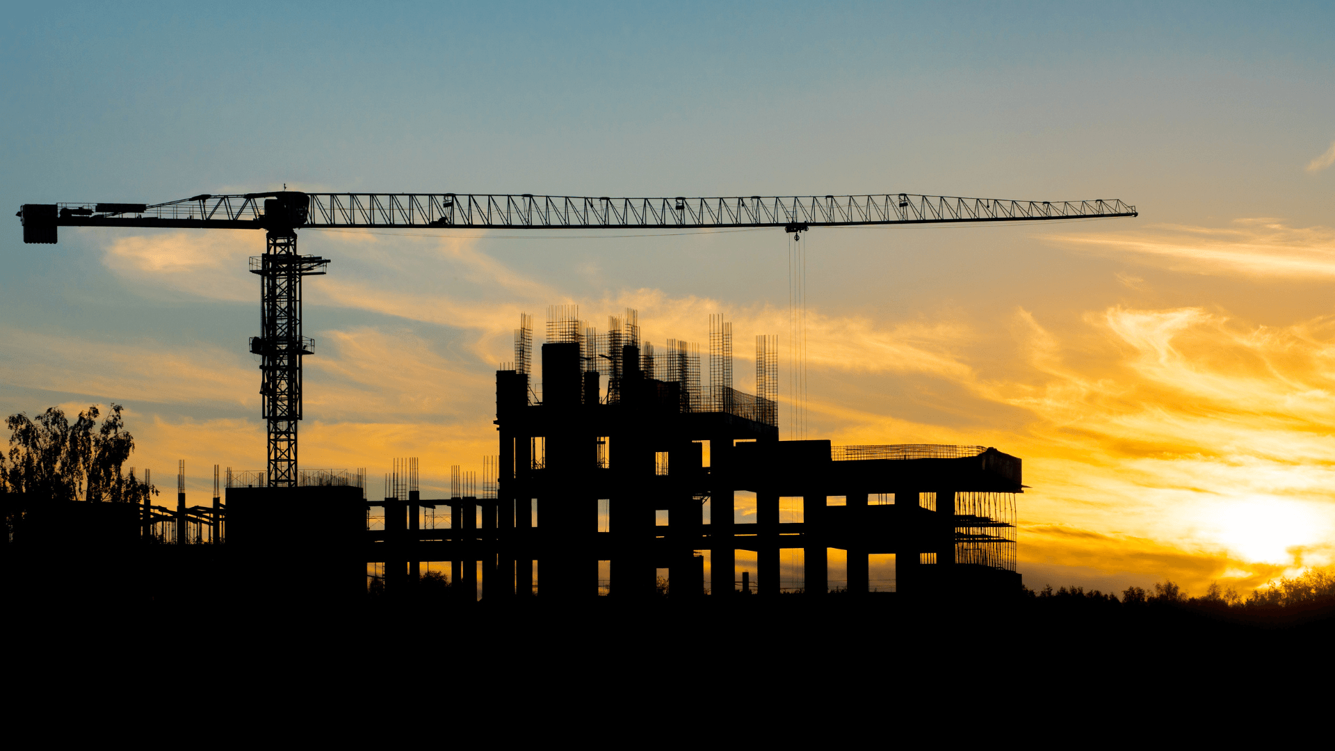 Civil engineering infrastructure construction site